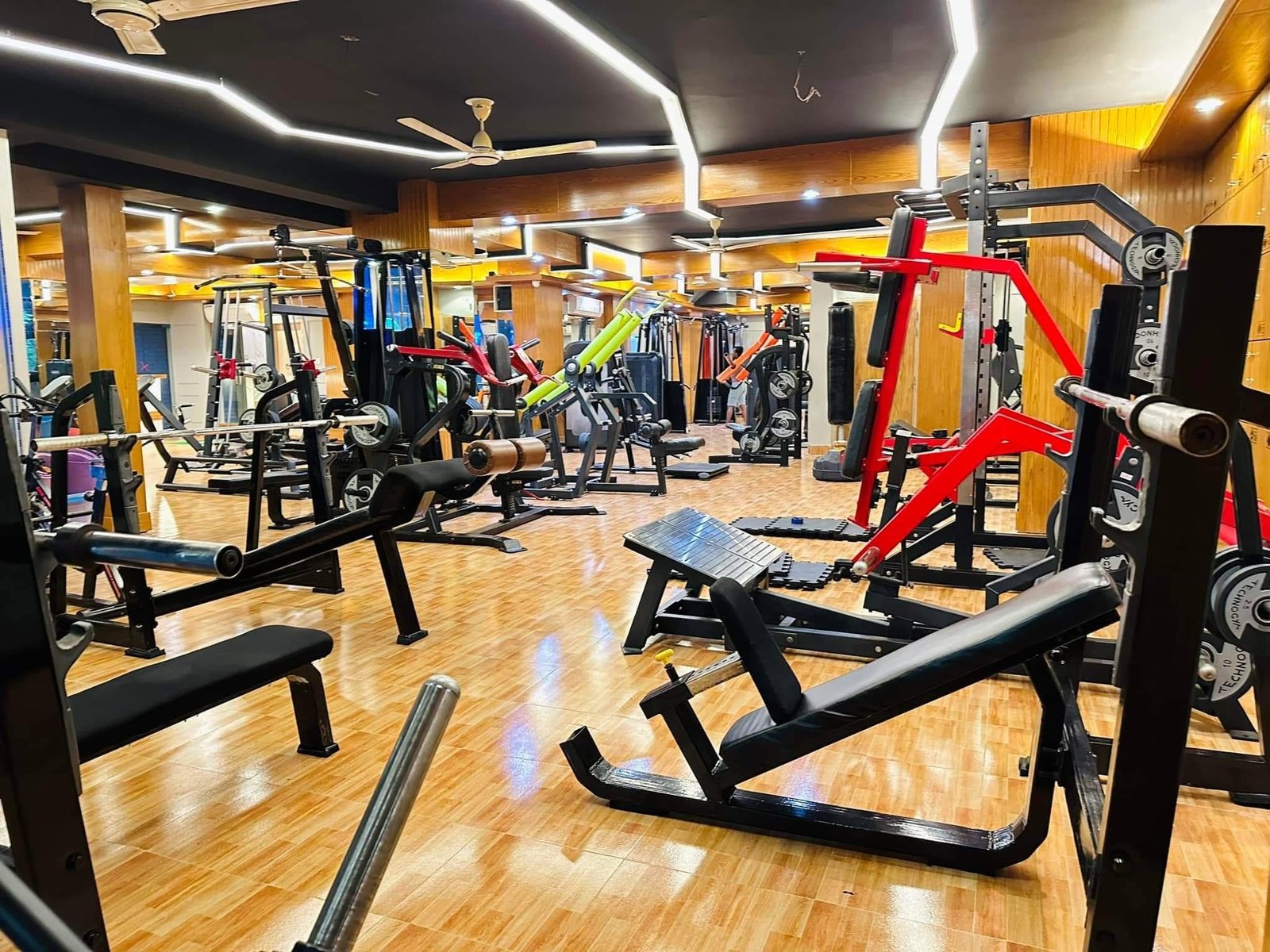 Free Weights Area